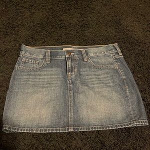 Old navy dark denim Jean skirt